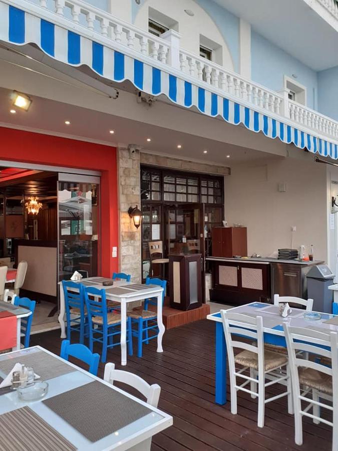 Hotel Zografos Paralía Esterno foto