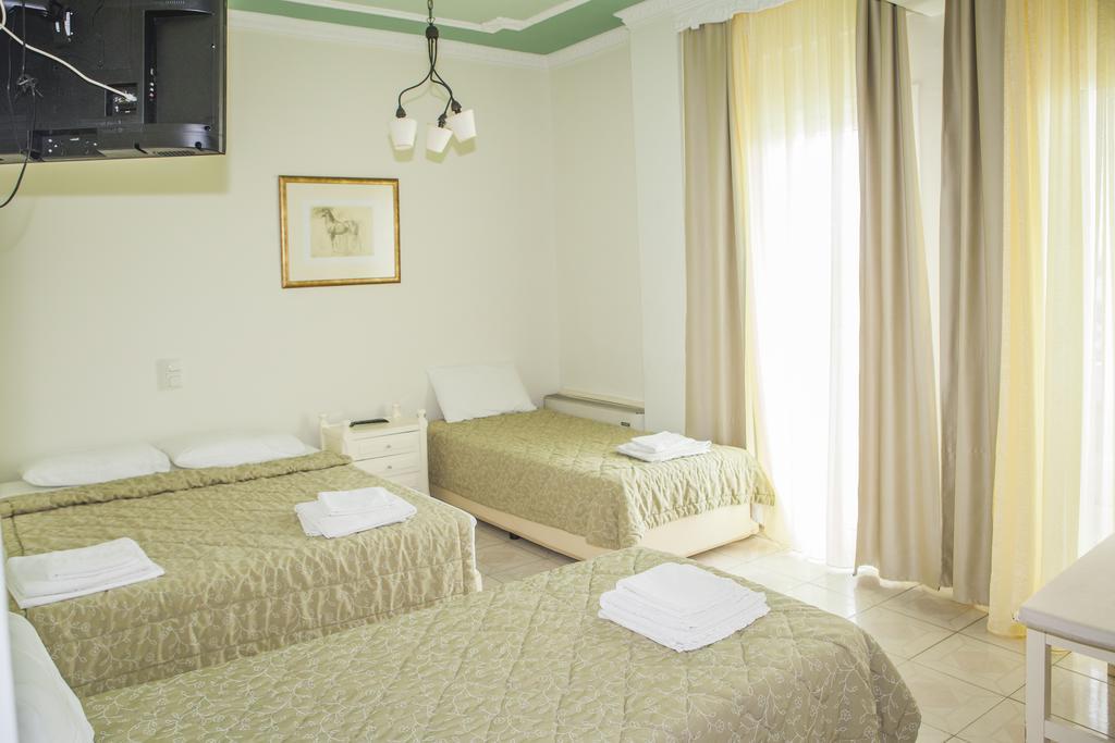 Hotel Zografos Paralía Esterno foto
